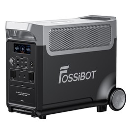 FOSSiBOT F3600 Pro Portable Power Station 3840Wh LiFePO4 Battery Max. 11520Wh Expansion 3600W High AC Output 2000W Max Solar Charge 1.5h Full Charge PD 100W 13 Output Ports LED Flashlight UPS APP Control