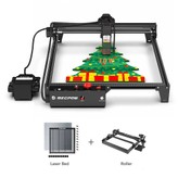 Mecpow X3 Pro 10W Laser Engraver With Air Assist System + G3 Pro Rotary Roller + H44 Laser Bed