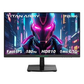 TITAN ARMY P2510G Gaming Monitor 24.5'' 1920*1080 FAST IPS Screen 180Hz Refresh Rate HDR10 99% sRGB 1ms GTG