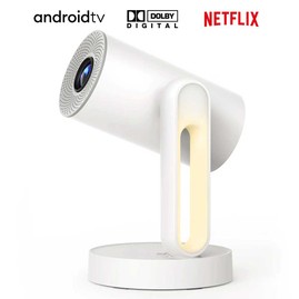 [Netflix & Android TV Certifie] ETOE Starfish Projector Android TV 11.0 Dolby Digital Touch Night Light 140° Rotation 300 ANSI