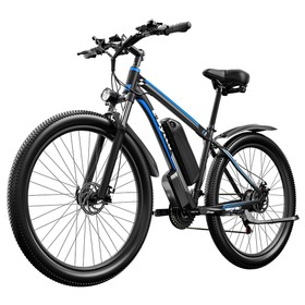 E·Bycco E8 Electric Bike 750W Motor 48V 17.5Ah Battery 29-inch Tire 55km/h Max Speed 105km Range Mechanical Disc Brake Front Suspension Fork Shimano 21-speed LCD Display