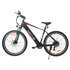 MOTUS 1626 Electric Bike 250W Motor 36V 12.5AH Battery 27.5*2.1-inch Tires 25km/h Max Speed 50-65km Max range Disc Brake Suspension Front Fork Shimano 7-speed