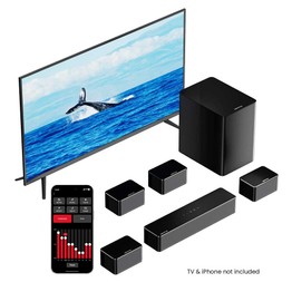 Ultimea Poseidon D70 7.1 Channel Soundbar Subwoofer Speaker Kit