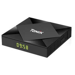 TANIX TX6S Allwinner H616 Android 10.0 KODI TV Box 2GB RAM 8GB ROM 2.4G+5.8G WiFi LAN Bluetooth TF Card Slot USB 2.0x3