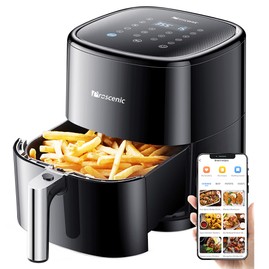 Proscenic T22 Smart Electric Air Fryer/Oil-Free/Non-stick Pan/5L Capacity /1500W/Black