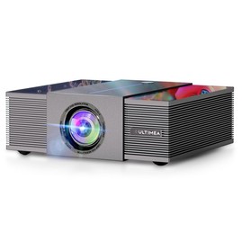 Ultimea Apollo P60 Projector 900 ANSI Lumens Fully-enclosed Optical Engine Native 1080P 30W Speaker 4K Decoding Auto Focus & 6D Auto-keystones Bluetooth 5.3