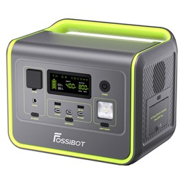 FOSSiBOT F800 Portable Power Station 512Wh LiFePO4 Solar Generator 3500