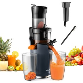 BioloMix SJ-017 Cold Press Juicer with 78mm/3.07in Feed Chute 200W