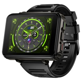 LOKMAT APPLLP 5 MAX Smartwatch 2.4-inch HD Screen Android 10.7 1500mAh Battery 4G Calling Dual Cameras 6GB+128GB