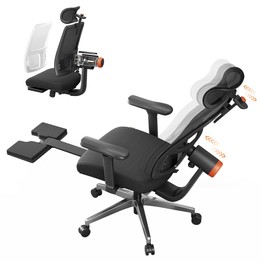 NEWTRAL MagicH-BPro Ergonomic Chair with Footrest Black | Europe