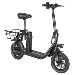 SAMEBIKE SM-C01 Foldable Electric Scooter with Seat 350W 10.4Ah Black