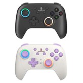 ANBERNIC RG P01 Game Controller with Bluetooth/2.4G Wireless/ Wired Connection Black + Beige