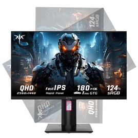 KTC H27T22 Moniteur de jeu 27 pouces 2560 x 1440 QHD 16:9 ELED 180 Hz