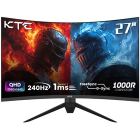 KTC H27S25E Moniteur de jeu écran CSOT HVA QHD 27 pouces 2560*1440