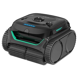 WYBOT C2 Robot de Nettoyage de Piscine Sans Fil Nettoyage des Parois et de la Ligne d'Eau Filtration de Nettoyage Double