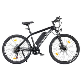 Touroll U1 Vélo VTT électrique tout-terrain 26 pouces avec moteur 250 W batterie amovible 36 V 13 Ah