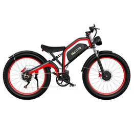 DUOTTS N26 Vélo électrique moteurs 750 W x 2 vitesse maximale 55 km/h pneus gonflables 26 x 4.0'