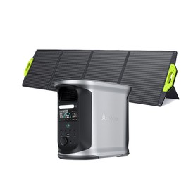 Ampace Andes 1500 tragbare Powerstation 1462Wh + 1x SP200 Solarpanel