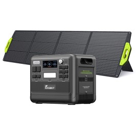 FOSSiBOT F2400 Tragbare Powerstation 2048 Wh + FOSSiBOT Solarpanel