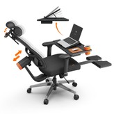 NEWTRAL MagicH-BPro Chaise ergonomique avec bureau amovible