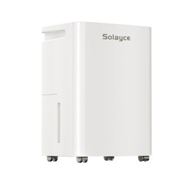 Solayce PD16R-02EE Déshumidificateur 16L/24h grand réservoir d'eau 3.2L affichage numérique de l'humidité