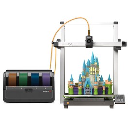 Anycubic Kobra 3 Max Imprimante 3D Combo impression jusqu'à 8 couleurs moteur couleur ACE Pro