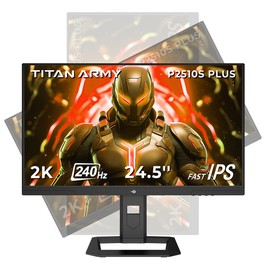 TITAN ARMY P2510S PLUS 24.5 Zoll Gaming-Monitor 16:9 Fast IPS-Bildschirm