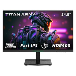 TITAN ARMY P2510HS Moniteur de jeu écran IPS rapide CSOT 24.5 pouces 1920 x 1080 taux de rafraîchissement 300 Hz 240 Hz HDR400