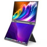 MINIX SF15 Foldable Portable Monitor Dual 15.6 inch 1920*1080 IPS Screen