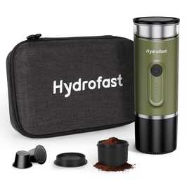 Hydrofast PO-100 Tragbarer Espressobereiter 9600mAh Batteriebetrieben