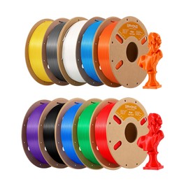 10kg ERYONE High-Speed PLA+ Filament - 1kg Elfenbeinweiß/Grau/Azurblau/Grün/Rot/Orange/Gelb/Blau/Schwarz/Lila