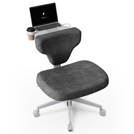 NEWTRAL Freedom-X-FP Criss Cross Stuhl ohne Armlehnen Ergonomischer Multi-Posture Homeoffice-Stuhl