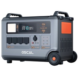 Oscal PowerMax 6000 tragbare Powerstation 6000 W 3600 Wh bis 57600 Wh LiFePO4-Akku