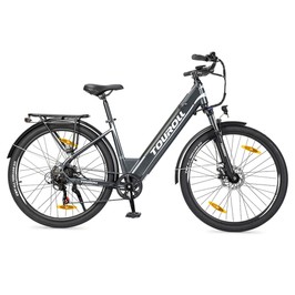 Touroll J1 ST Trekkingrad mit 250-W-Motor 27.5-Zoll-Rädern 561.6-Wh-Akku 100 km Reichweite