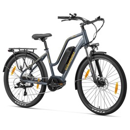 Touroll MA2 Elektrofahrrad 250W Mittelmotor 36V 13Ah Akku 27.5 Zoll Reifen