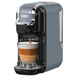 HiBREW H2B 5-in-1-Multikapsel-Kaffeemaschine für kalte und heiße Getränke - Grau