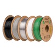 5 Stück Creality Hyper-PETG Filament – 1kg Weiß + 1kg Schwarz + 1kg Grün + 1kg Transparent + 1kg GrauProduktübersicht: