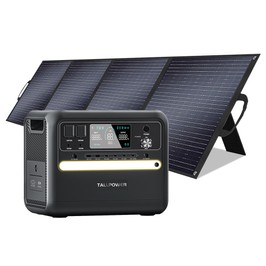 TALLPOWER V2400 Powerstation 2160Wh + 1x TP200 200W Solarpanel