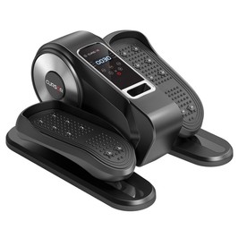 ROBORE C5 Unter-Schreibtisch Ellipsentrainer, Ellipsen-Beintrainer für Senioren, leise & tragbare elektrische Sitz-Eclipse-Trainingsmaschine mit Fernbedienung, 12 Geschwindigkeiten & Stummschaltung, manueller & automatischer Modus