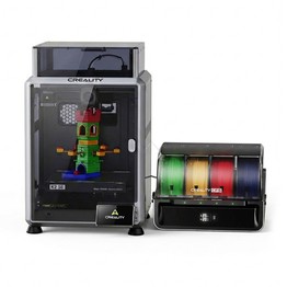 Creality K2 SE Combo 3D-Drucker mit Gehäuse, 500 mm/s Geschwindigkeit, 0,1 mm Präzision, 220×215×245 mm Bauraum, automatische Nivellierung, 300 °C Düse für Mehrmaterialdruck