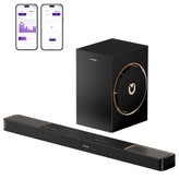 Ultimea Skywave F30 Boom 3.1.2-Kanal-Soundbar, 360 W Spitzenleistung, Dolby Atmos, APP-Steuerung, unterstützt HDMI-Verbindung, Bluetooth 5.4