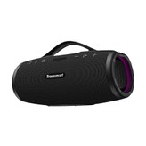 Tronsmart Mirtune S100 Tragbarer Outdoor-Lautsprecher, anpassbarer EQ, 50 W Leistung, 20 Stunden Spielzeit, IPX7 wasserdicht, einziehbarer Griff – Schwarz