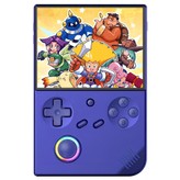 ANBERNIC RG40XXV Retro Game Console, 32GB/256GB with 16000+ games, 4.0in 640*480P IPS Screen, 1GB LPDDR4, ac WiFi for Multiplayer, Bluetooth, 30+ Emulators, Moonlight Streaming, 3200mAh Battery, 6 Hours Autonomy - Blue