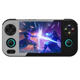 ANBERNIC RG476H AI Game Console, 4.7 inch 1280*960 120Hz Screen, 256GB TF Card with 8200 Games, 8GB LPDDR4X RAM 128GB UFS2.2 Storage, Supports PS2, WII, NGC, 3DS, PSP, DC, SS, PS1, NDS, N64, ARCADE, FBA, NEOGEO, GBA, GBC, GB, SFC, FC - Black