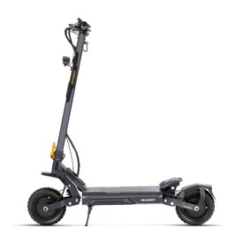 Ausom Gosoul 2 Pro Dual Motor Elektroroller, Max 2800W Motoren, 48V 18Ah Akku, 10-Zoll-Reifen, 60km/h Höchstgeschwindigkeit, 90km Reichweite, Vorder- & Hinterrad-Scheibenbremsen, Doppelschwingenaufhängung, NFC-Entsperrung