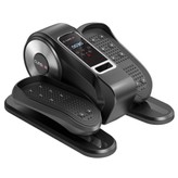 ROBORE C5 Unter-Schreibtisch Ellipsentrainer, Ellipsen-Beintrainer für Senioren, leise & tragbare elektrische Sitz-Eclipse-Trainingsmaschine mit Fernbedienung, 12 Geschwindigkeiten & Stummschaltung, manueller & automatischer Modus