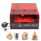 Mecpow X4 Pro 22W Lasergravurmaschine mit eingebauter Kamera, FDA-Klasse-1-Zertifizierung, 410*400 mm