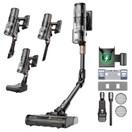 Proscenic P20 OnePass Akku-Staubsauger, 70000Pa Saugkraft, 70 Minuten Laufzeit, 680W bürstenloser Motor, 180° Biegsames Rohr, Nass- und Trockenreinigung mit zusätzlichem Wassertank