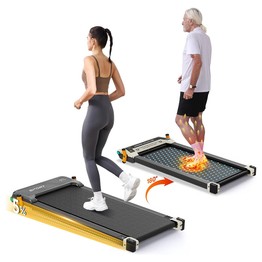 Akluer 520A-A Beidseitiges Laufband mit Shiatsu-Fußmassagegerät, 2,5 PS leiser Motor, 330 lbs maximale Kapazität, LED-Anzeige & Fernbedienung