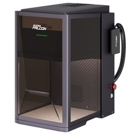 Creality Falcon T1 20W Faserlaser-Graviergerät, 0,001 mm Ultra-Hochpräzision, 175×175 mm Arbeitsbereich, 10000 mm/s Graviergeschwindigkeit, Sicherheitsklasse 1, Intelligente Kamera, WLAN & USB, Unterstützung für mehrere Materialien